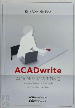 ACADwrite: ACADEMIC WRITING FOR MAJORS IN ENGLISH (Academics-Communication for Professionals) Foreign Languages ​​& Dictionaries