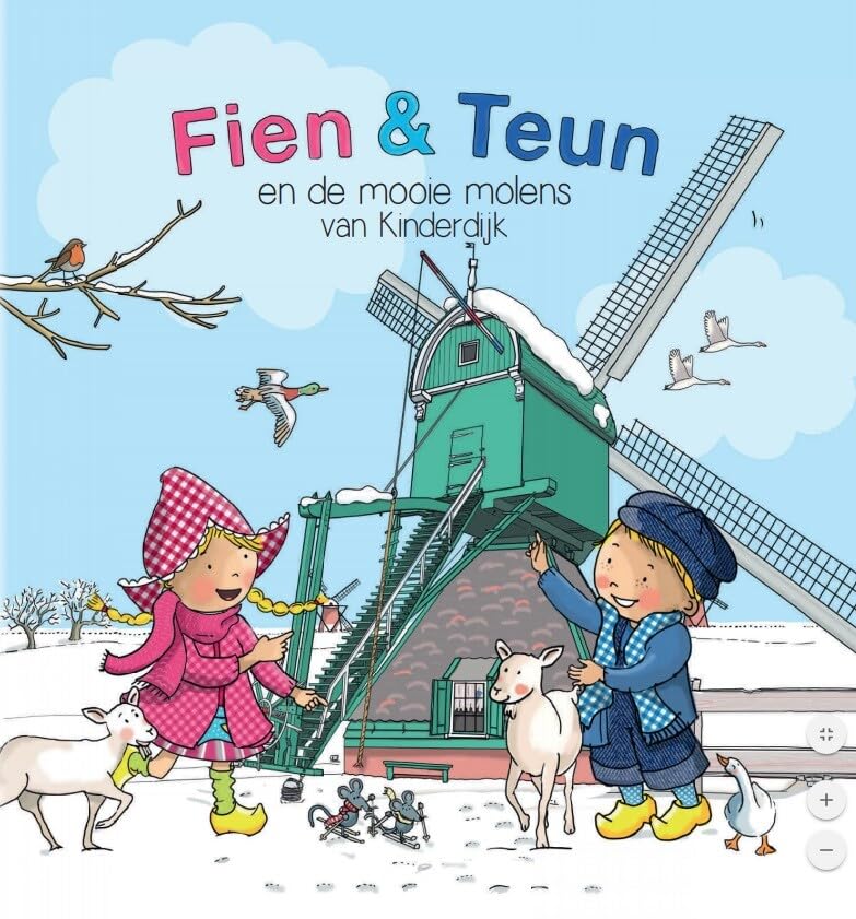 Fien & Teun en de Mooie Molens van Kinderdijk Children's books