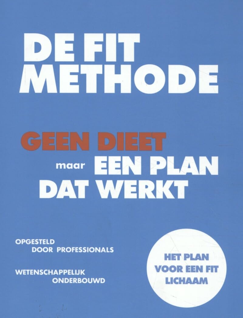DE FIT Methode: geen dieet maar een plan dat werkt book