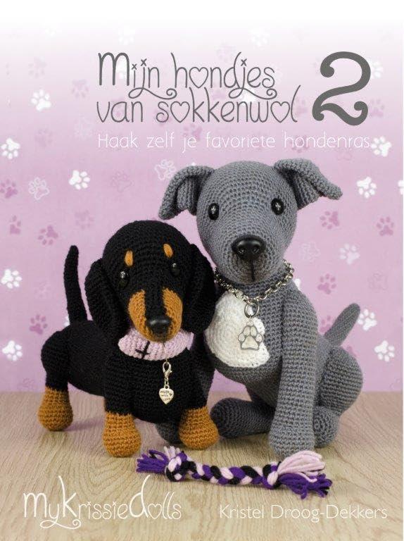 Mijn hondjes van sokkenwol 2: haak zelf je favoriete hondenras Hobbies & Crafts