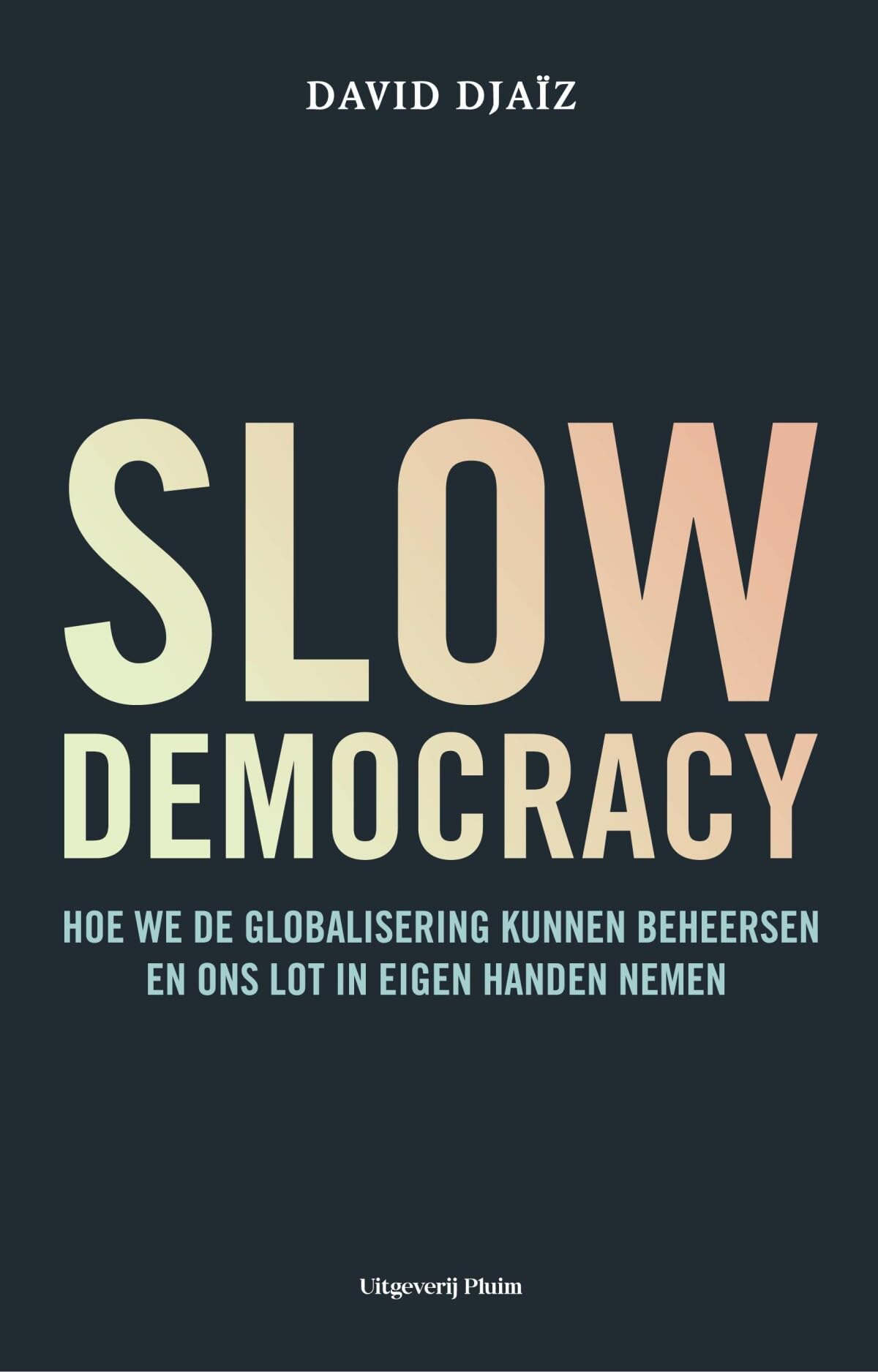 Slow democracy: hoe we de globalisering kunnen beheersen en ons lot in eigen handen nemen book