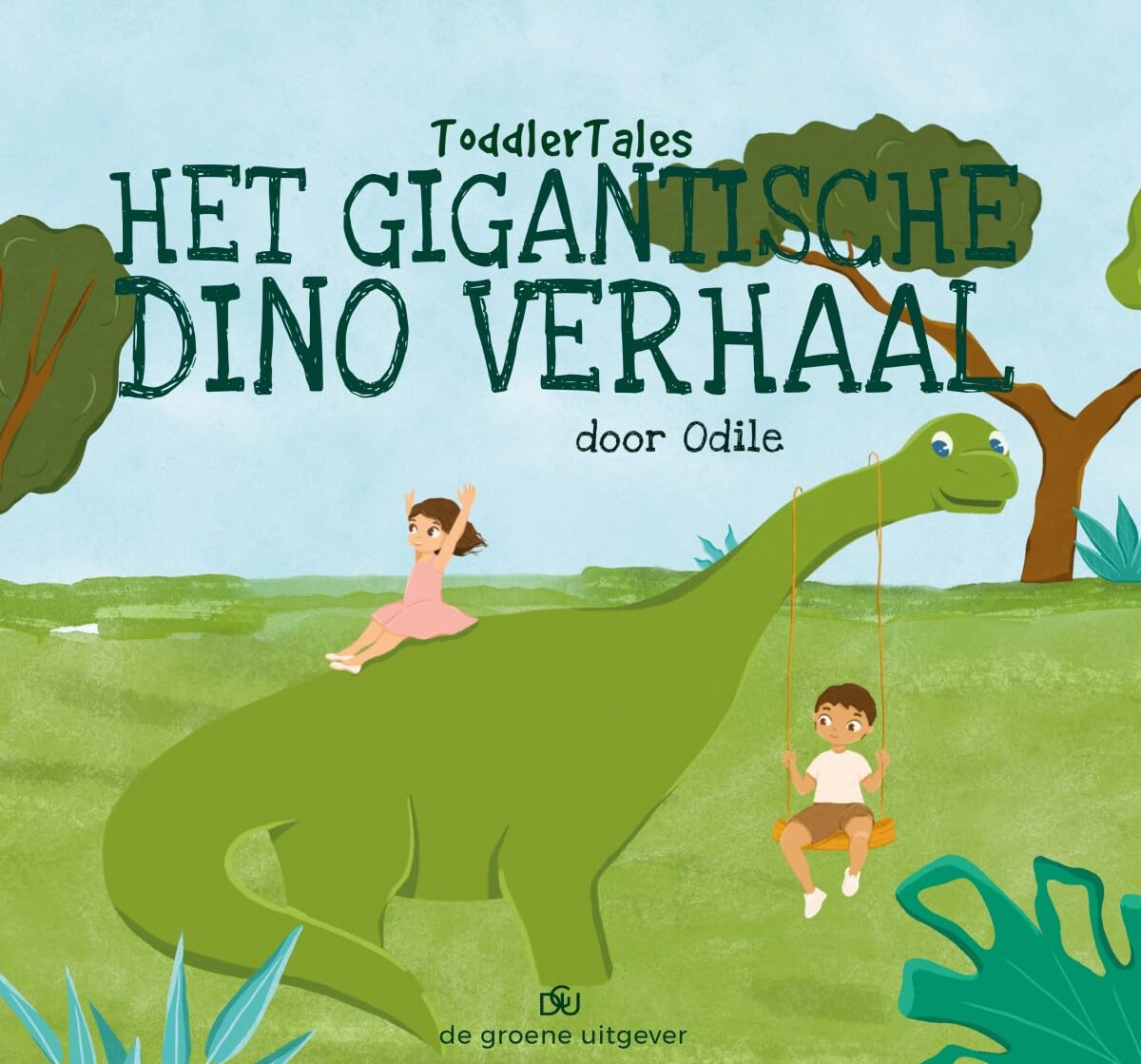 Het gigantische dino verhaal: een avontuurlijk verhaal over dino's voor onze kleintjes book