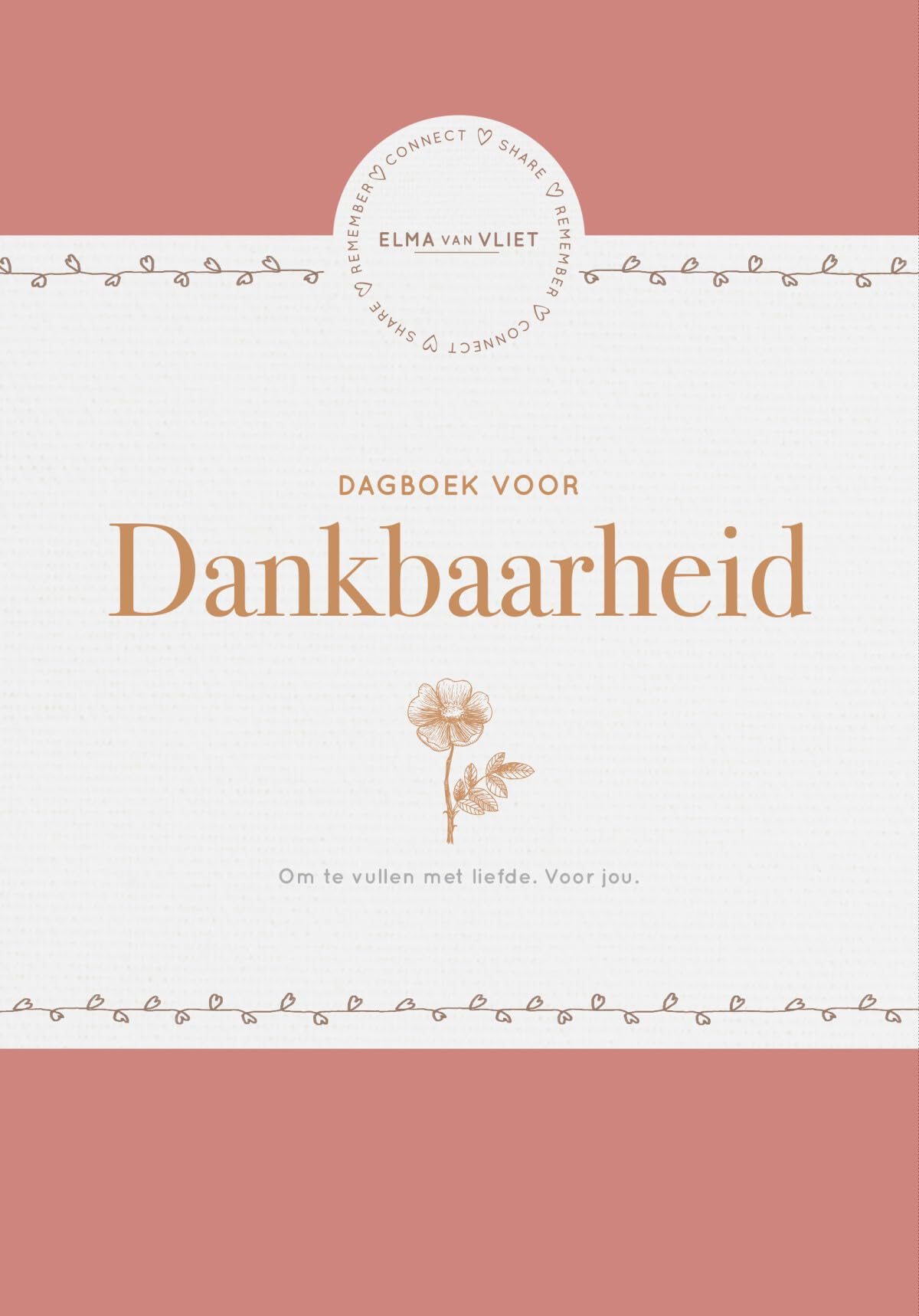 Dagboek voor dankbaarheid: Om te vullen met liefde. Voor jou. book
