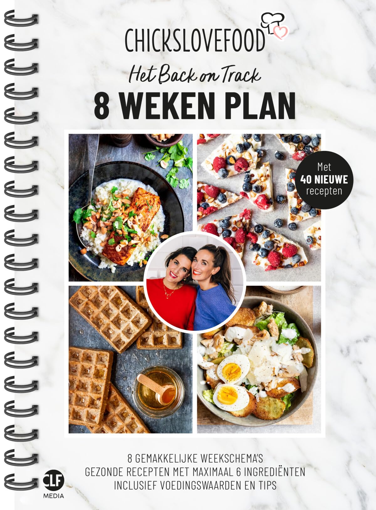Chickslovefood - Het back on track 8 weken plan: 8 gemakkelijke weekschema’s met gezonde recepten met maximaal 6 ingrediënten inclusief voedingswaarden en tips (Chickslovefood, 11) Leisure, Home & Garden