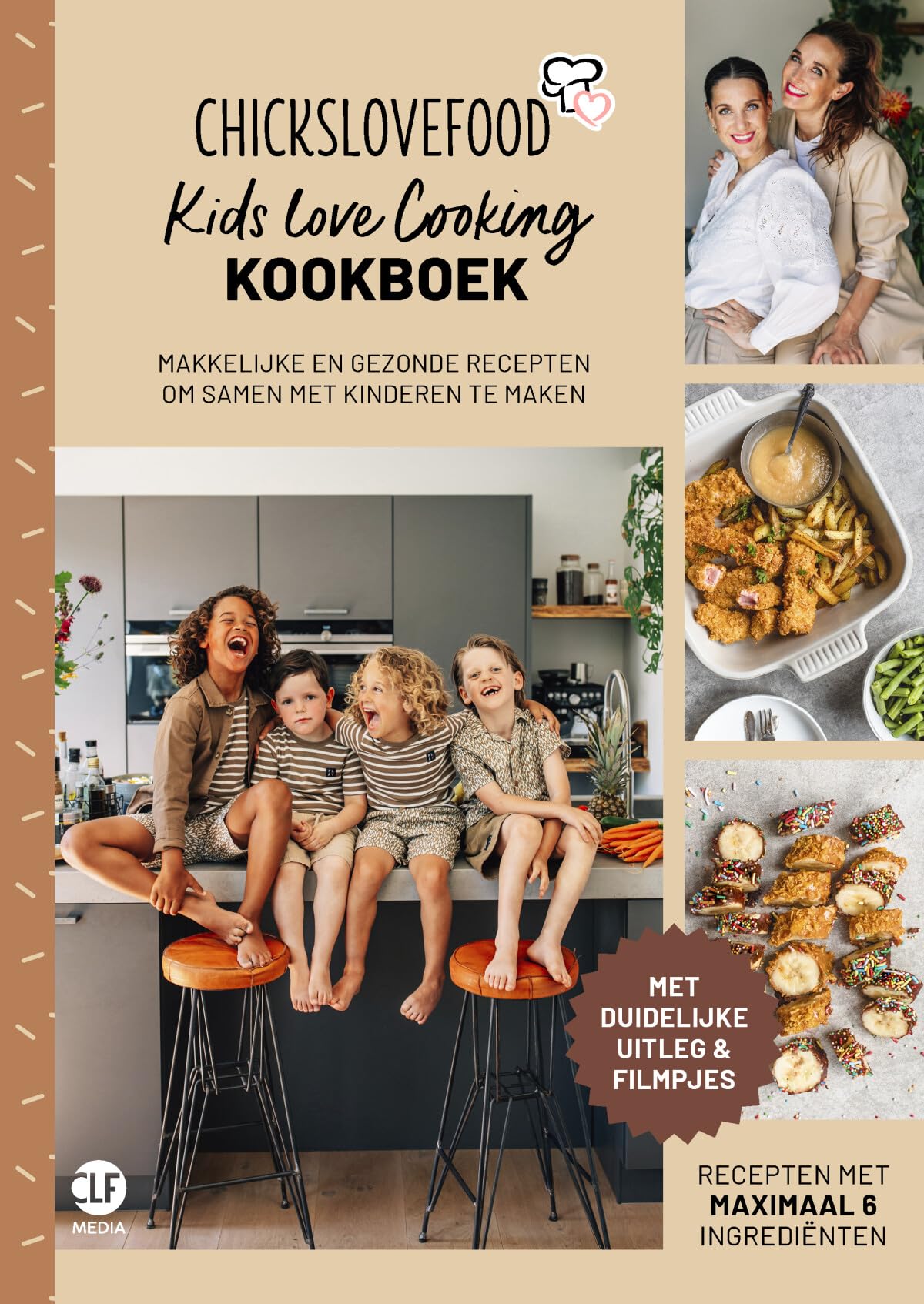 Het kids love cooking-kookboek: Makkelijke en gezonde recepten om samen met kinderen te maken book