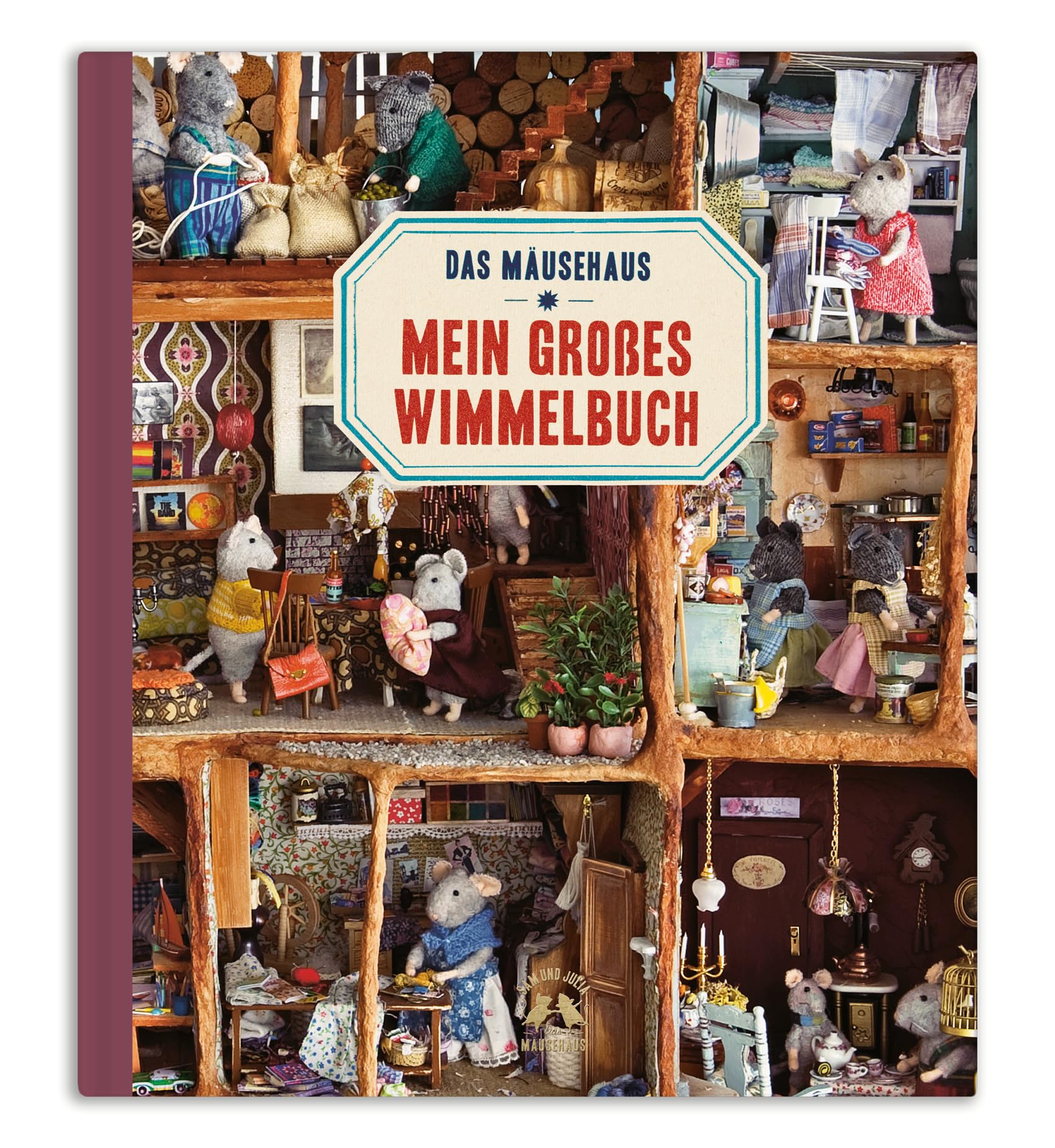Sam & Julia - Die Mäusehaus-Buchreihe - Mein großes Wimmelbuch – Für Kinder jeden Alters. Non-fiction