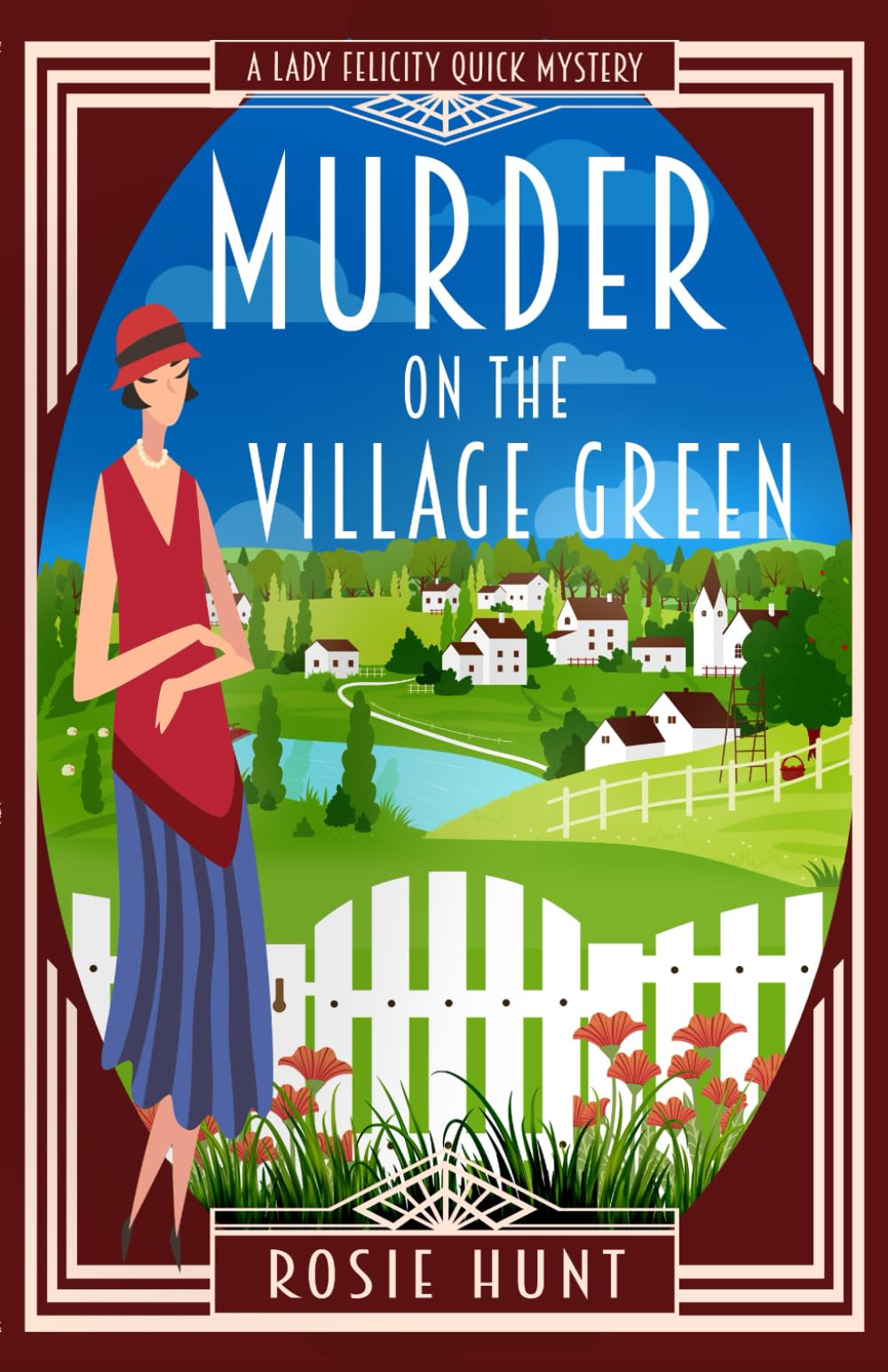 Murder on the Village Green: A 1920s Cozy Mystery book