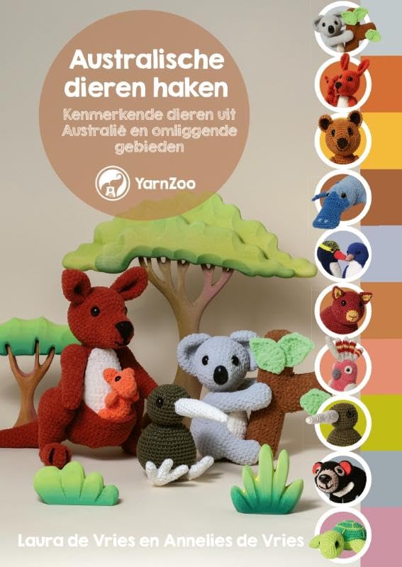 Australische dieren haken: Kenmerkende dieren uit Australië en omliggende gebieden Hobbies & Crafts