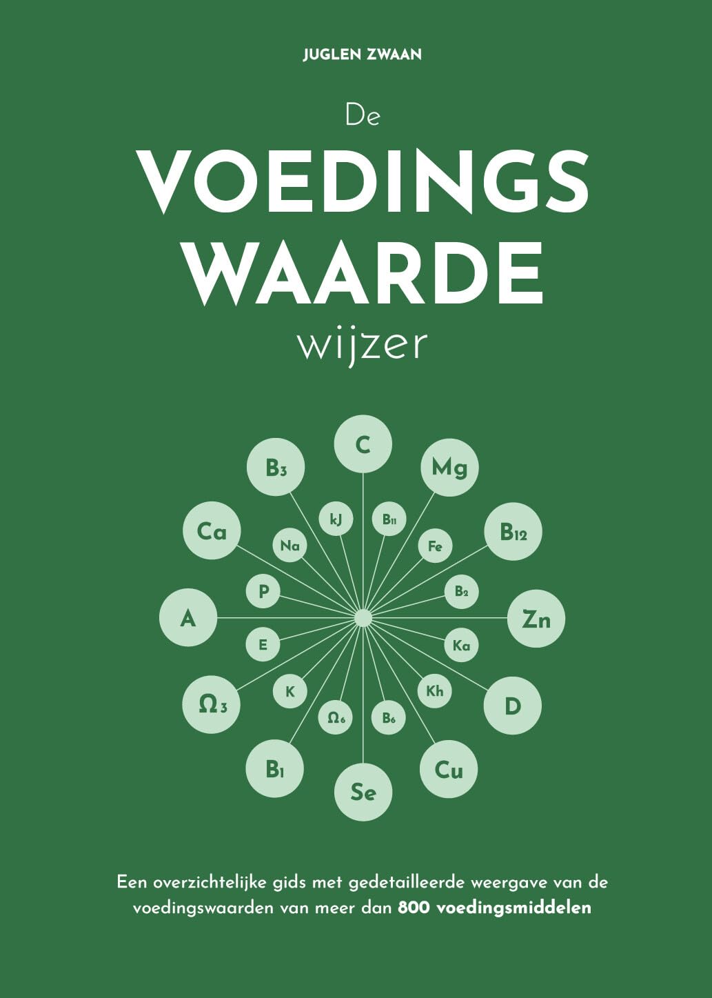 De voedingswaardewijzer: een overzichtelijke gids met gedetailleerde weergave van de voedingswaarden van meer dan 800 voedingsmiddelen book