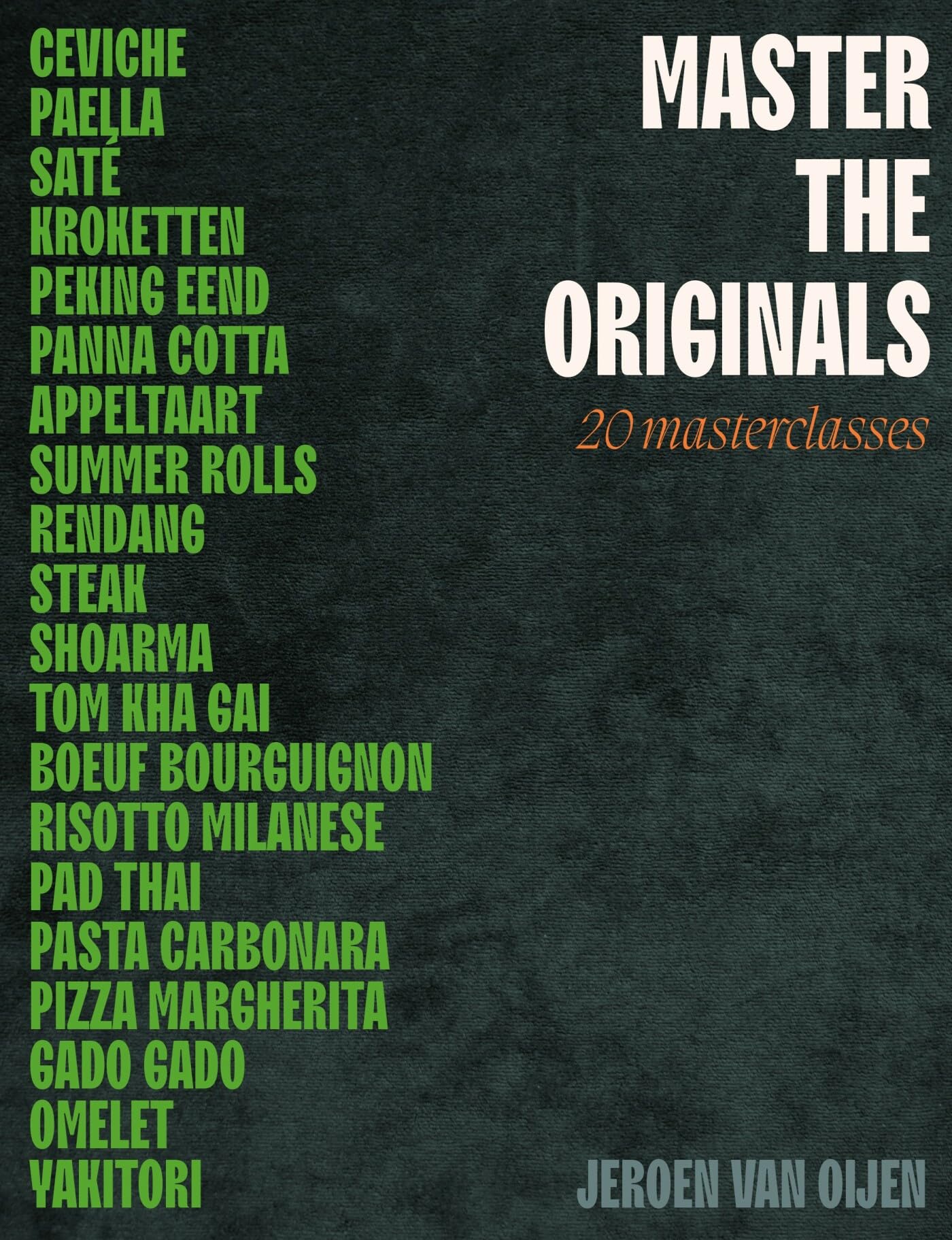 Master the originals: 20 masterclasses book
