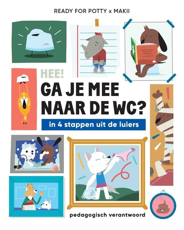 Ga je mee naar de WC?: In 4 stappen uit de luiers book