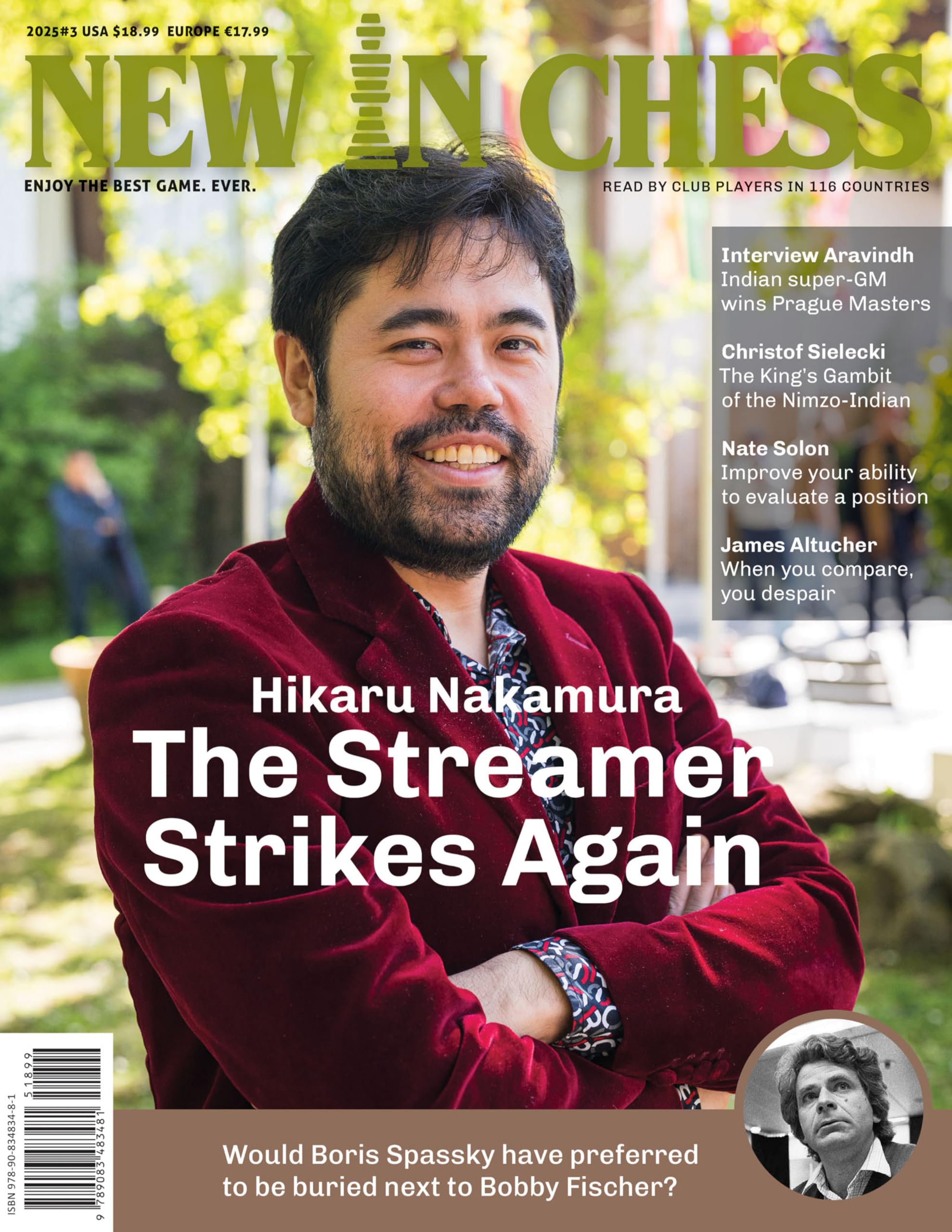 New in Chess Magazine 2025 Issue 3: The Club Player's Magazine Leisure & Fun