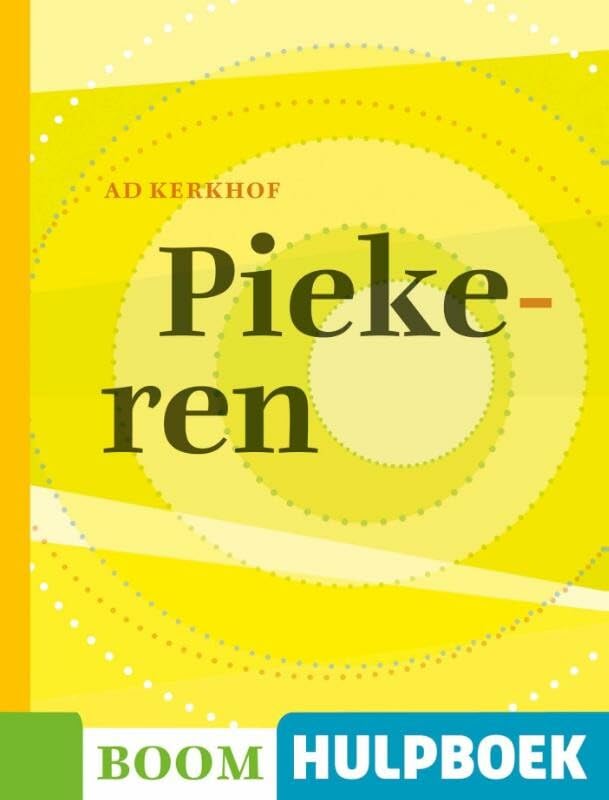 Piekeren: een stapsgewijze methode om je gepieker te verminderen book