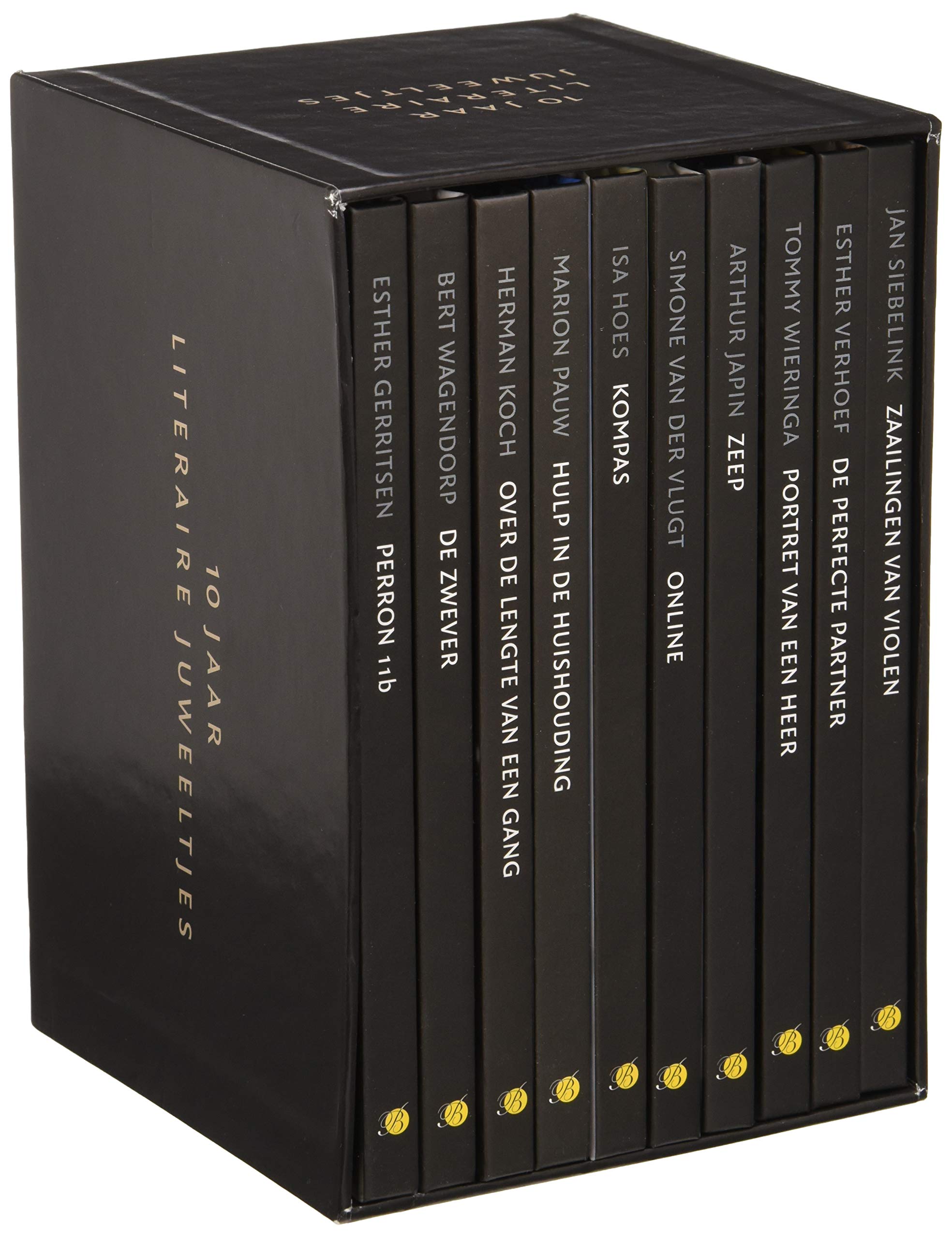 10 jaar Literaire Juweeltjes: box met 10 deeltjes Contemporary literature