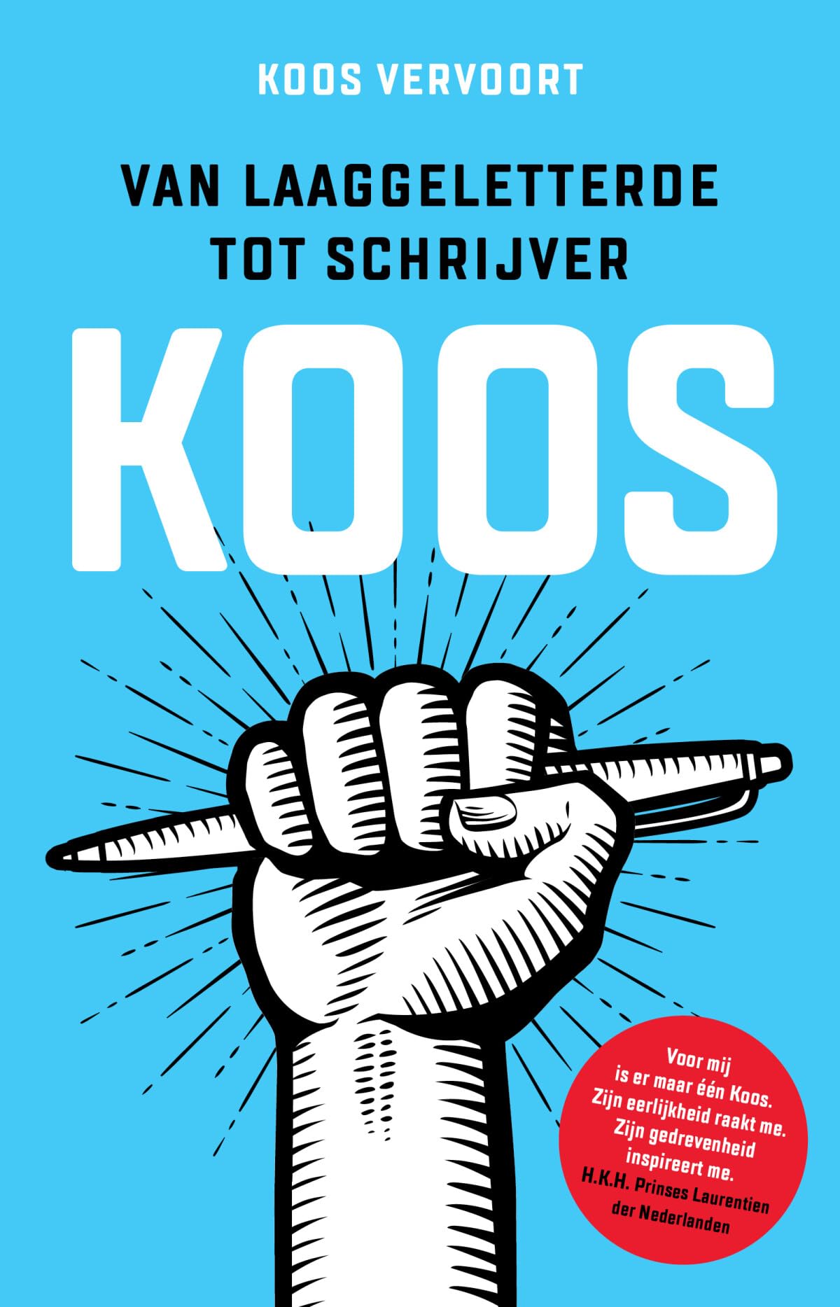 Koos: van laaggeletterde tot schrijver book