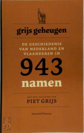 Grijs geheugen: de geschiedenis van Nederland en Vlaanderen in 943 namen Books