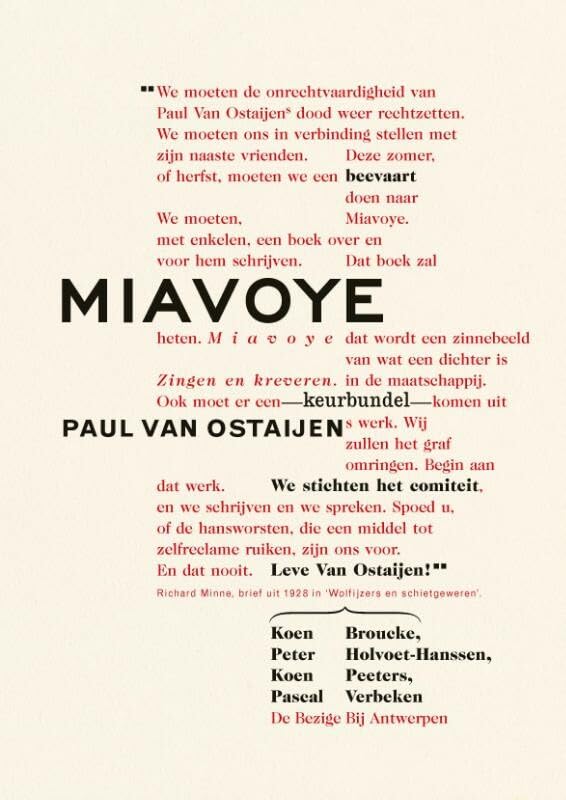 Miavoye: op bedevaart naar Paul van Ostaijen Memories