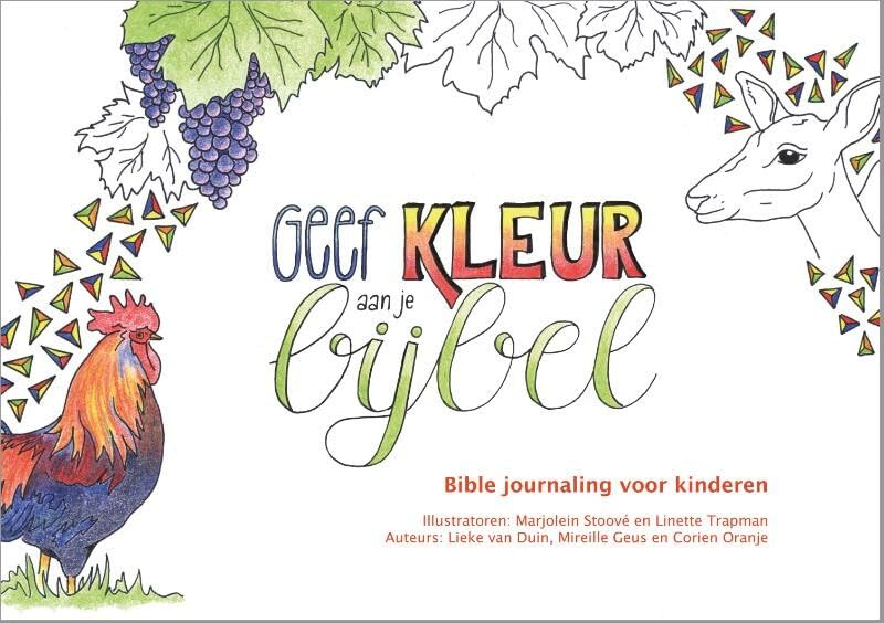 Geef kleur aan je bijbel: bible journaling voor kinderen book