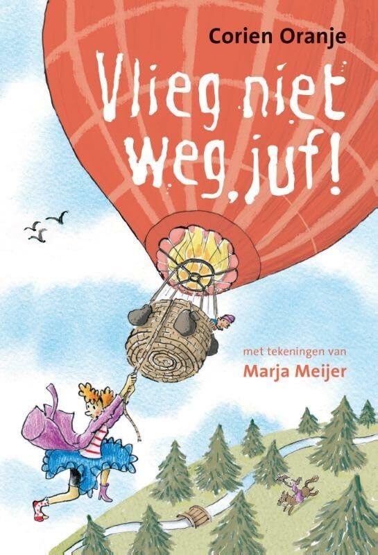 Vlieg niet weg, juf! book