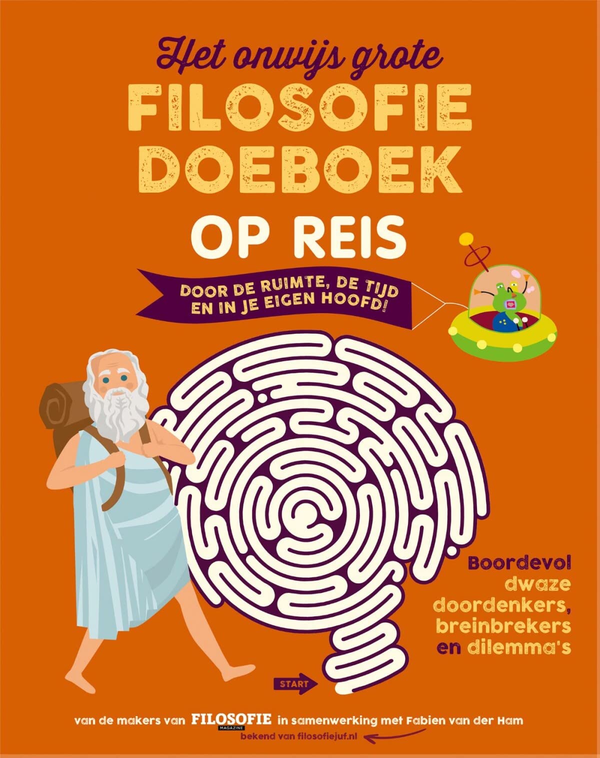 Het Onwijs Grote Filosofie Doeboek - Op Reis book