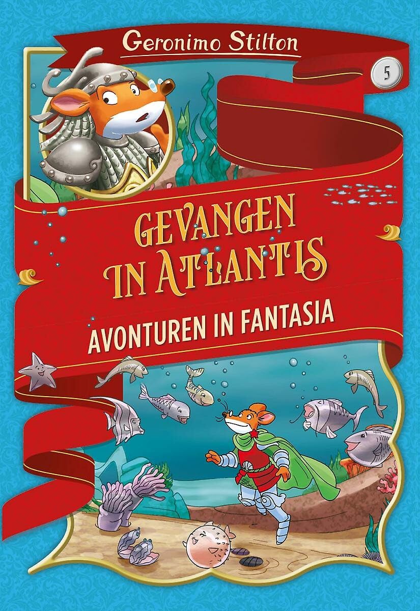 Gevangen in Atlantis (Avonturen in Fantasia, 5) Manga