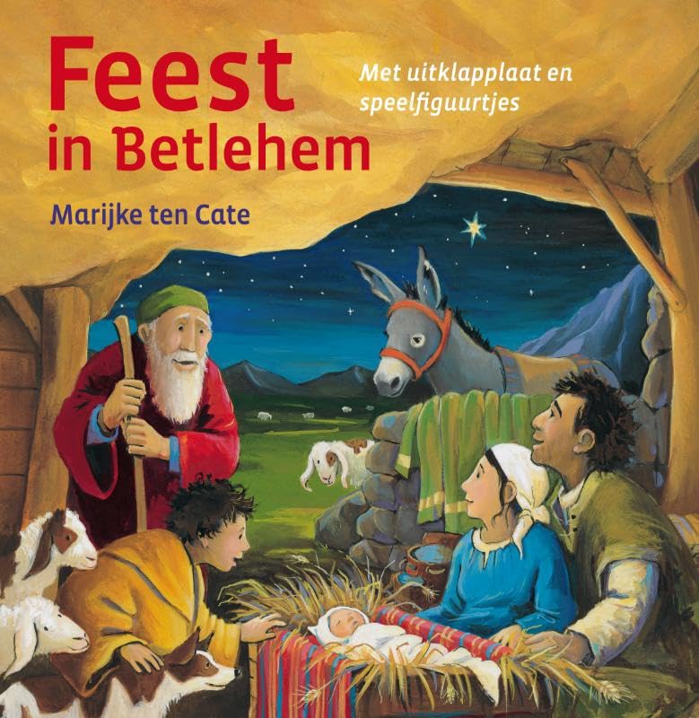 Feest in Betlehem: met uitklapplaat en speelfiguurtjes book