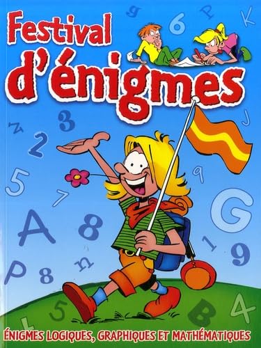 Bleu-festival d'enigmes: Enigmes logiques, graphiques et mathématiques Professional & Reference Books