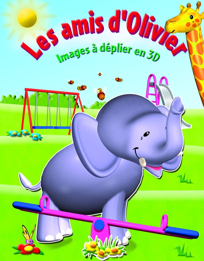 Les amis d'Olivier: images à déplier en 3D Tiptoi & Games