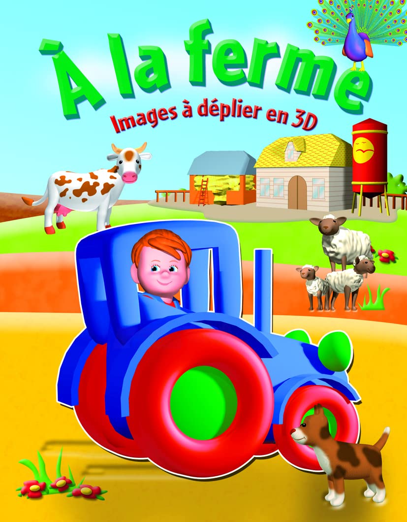 A la ferme: images à déplier en 3D Tiptoi & Games