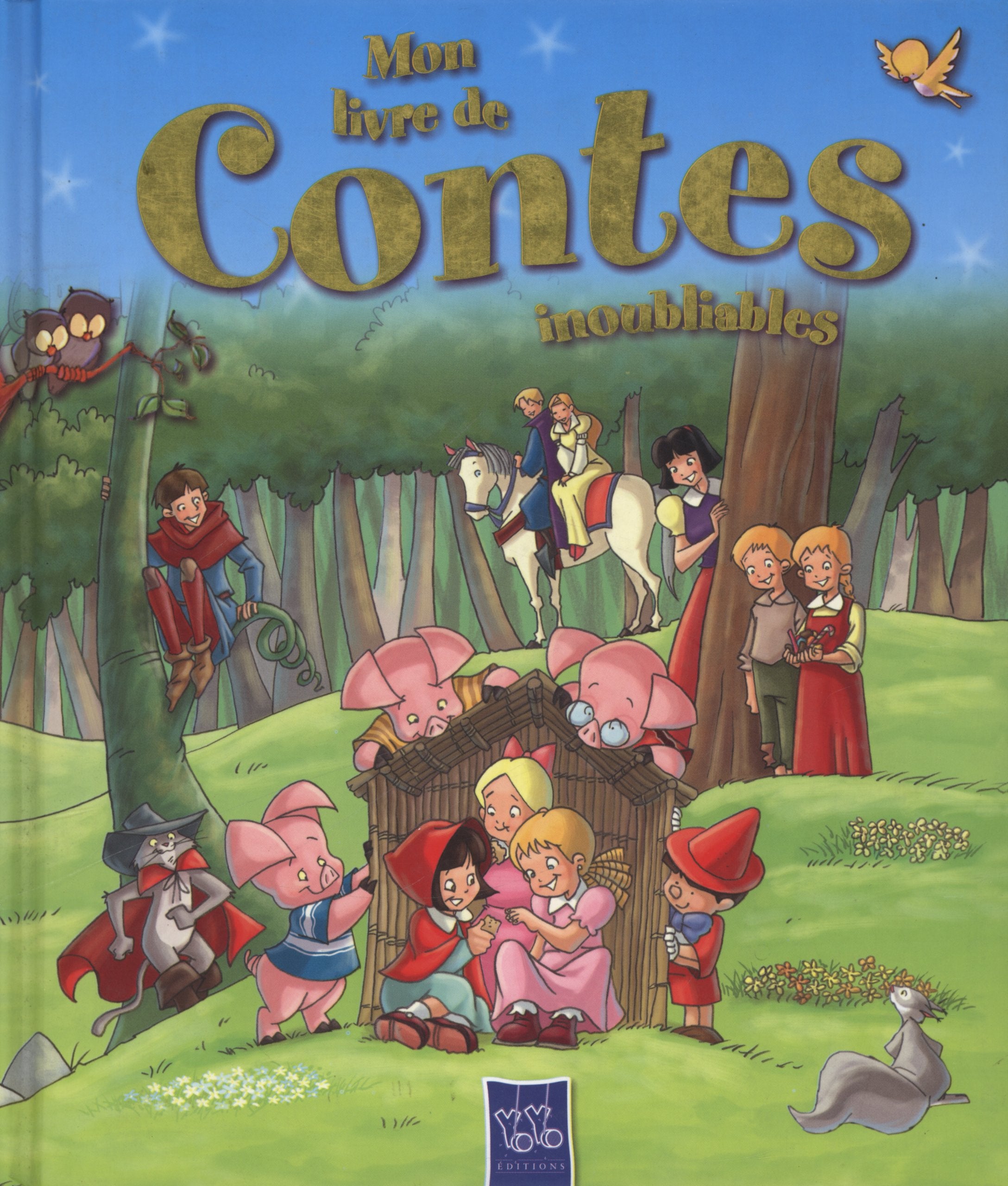 Mon livre de contes inoubliables: Big Fairy Tale Book - Franse uitgave BK-France book