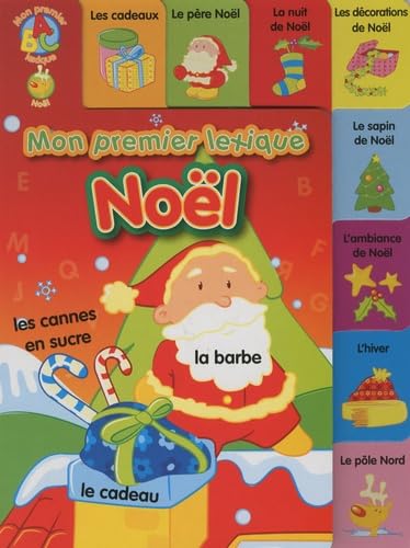 Mon premier lexique de noel rouge book