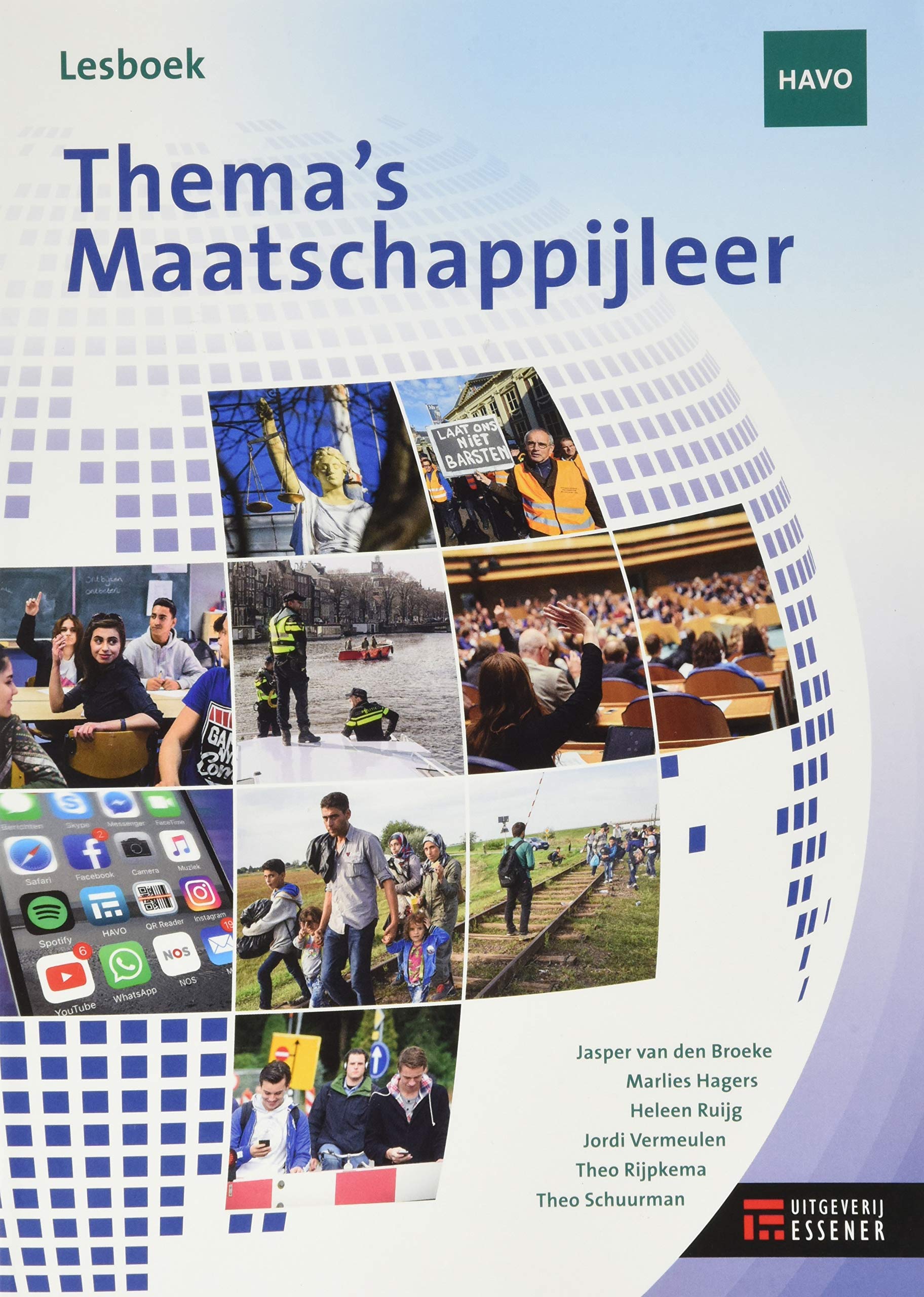 Thema's Maatschappijleer voor HAVO book