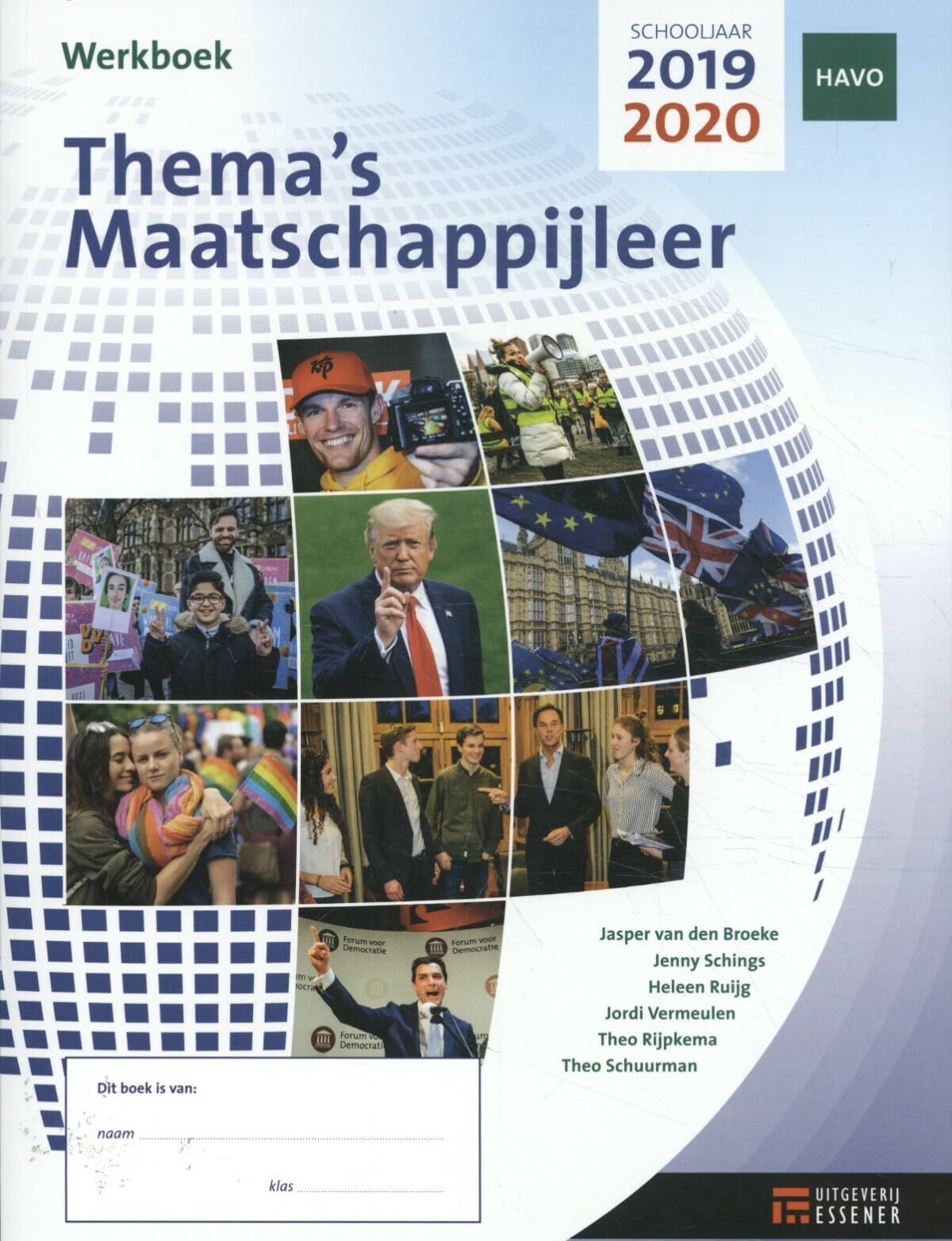Thema's Maatschappijleer Werkboek Havo 2019/2020 book