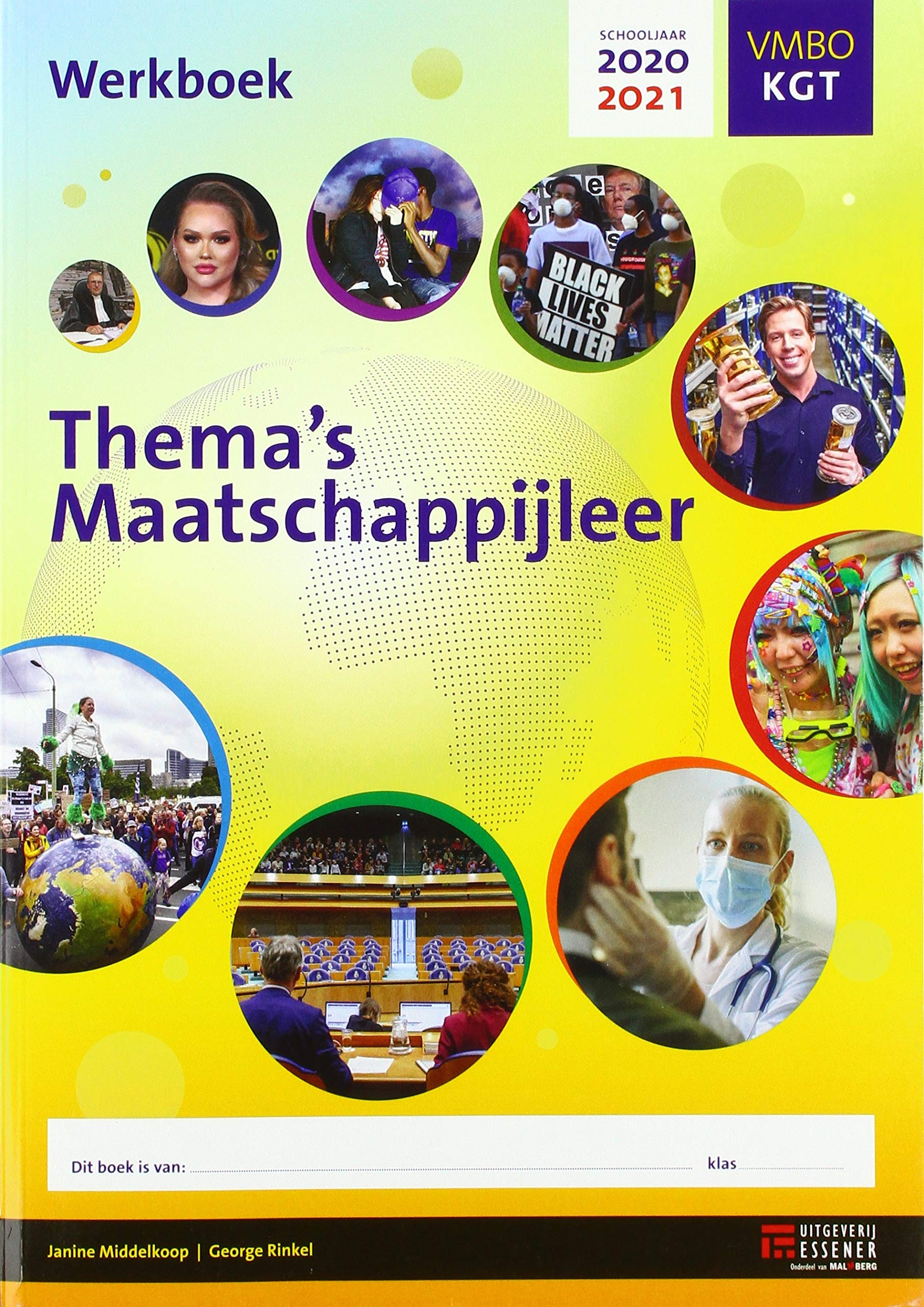 Thema's maatschappijleer VMBO KGT | Werkboek | 2020-2021: werkboek 2020-2021 book