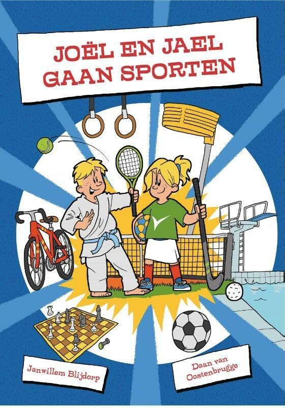 Joël en Jael gaan sporten book