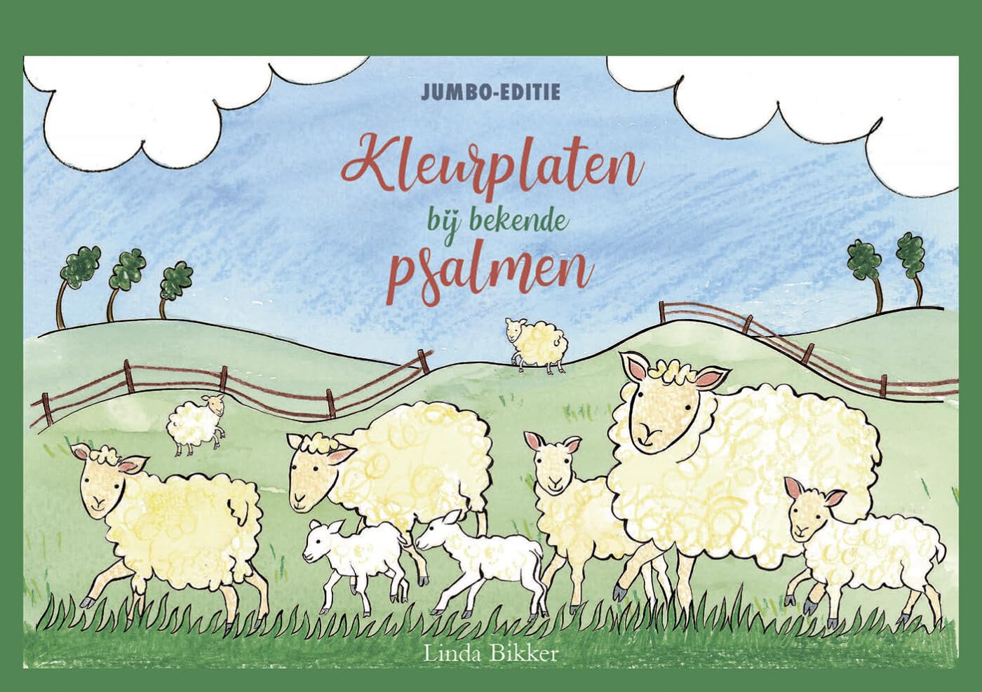 Kleurplaten bij bekende psalmen book