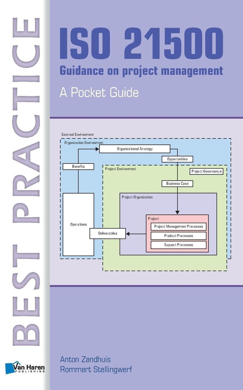 ISO 21500 Guidance on project management - A Pocket Guide Law