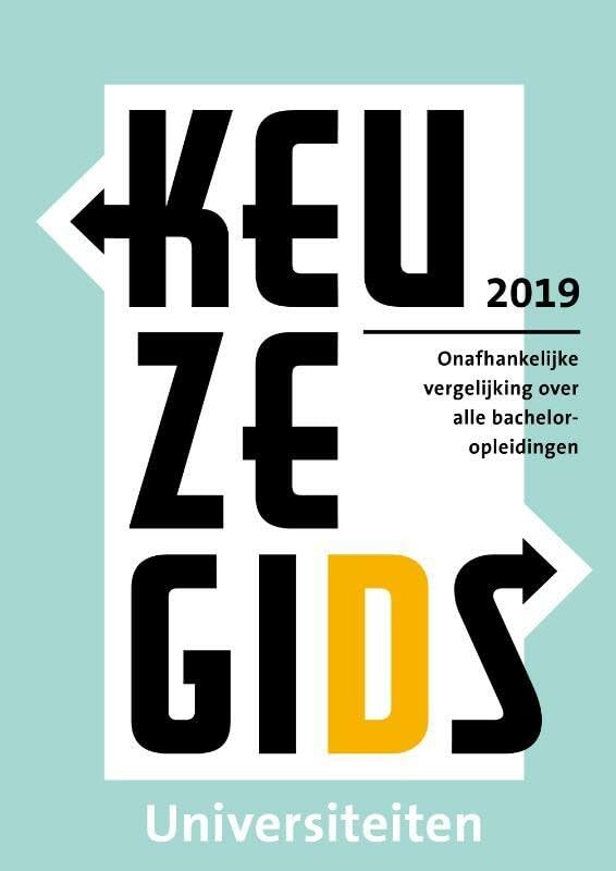 Keuzegids Universiteiten 2019 book