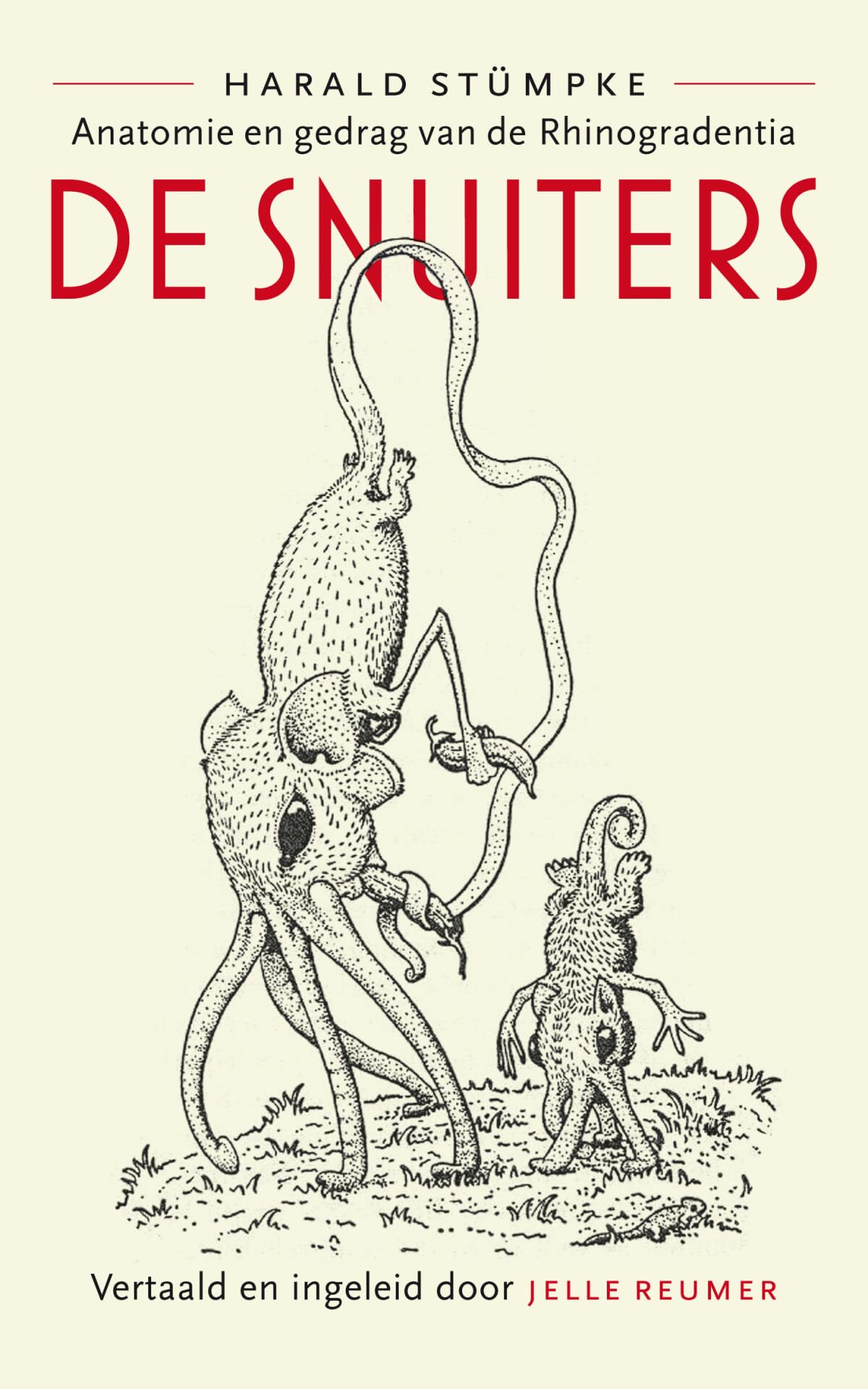 De snuiters: anatomie en gedrag van de Rhinogradentia book