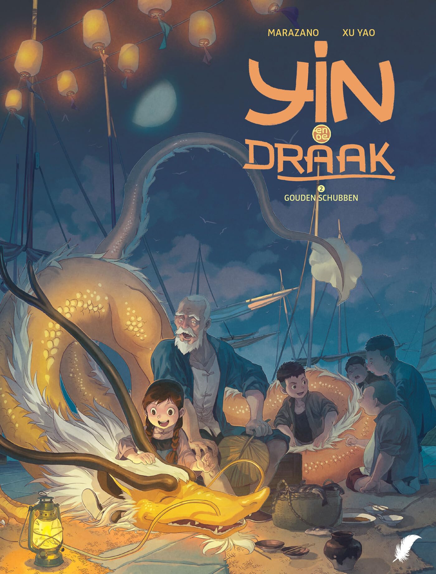 Yin En De Draak - D02 Gouden hubben book