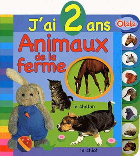 J'ai 2 ans: Animaux de la ferme book