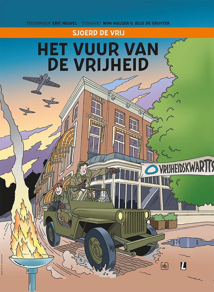 Sjoerd De Vrij - Het vuur van de vrijheid HC book