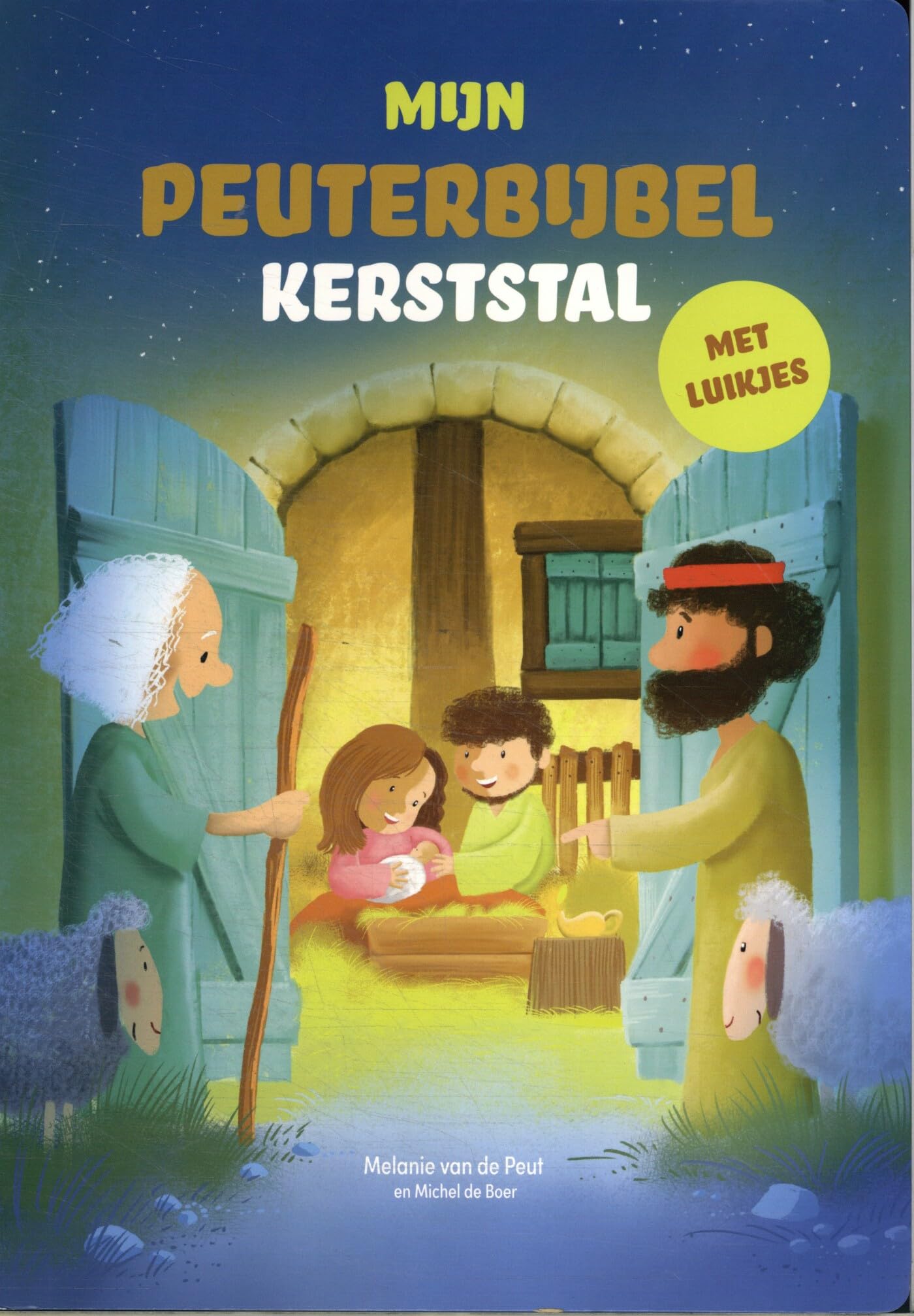 Mijn peuterbijbel kerststal: met luikjes book