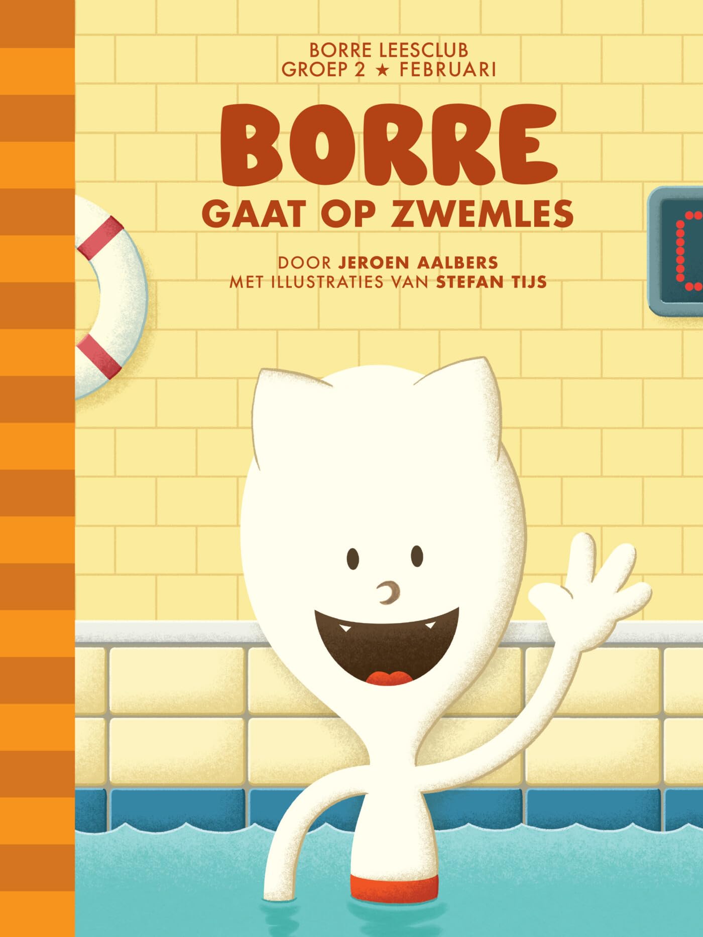 Borre gaat op zwemles book