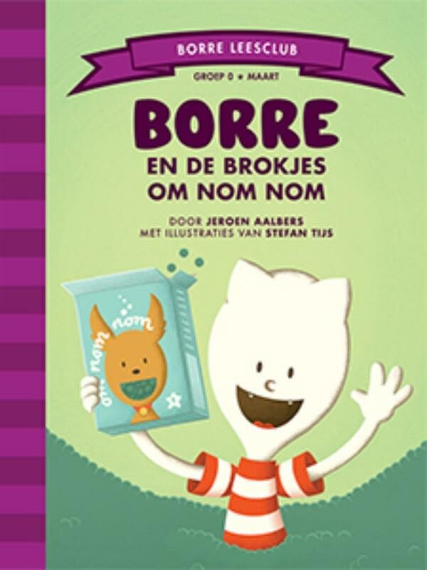 Borre en de brokjes om Nom Nom book