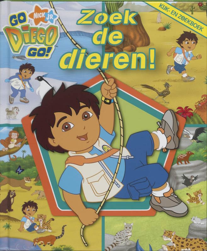 Zoek de dieren!: kijk- en zoekboek book