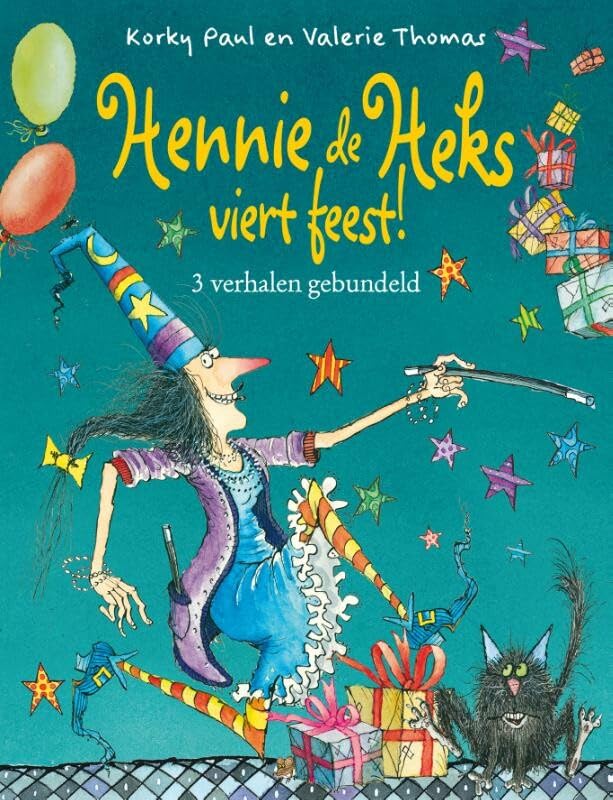 Hennie de heks viert feest!: 3 verhalen gebundeld book
