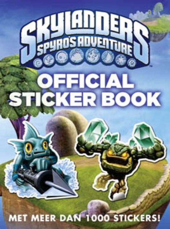Skylanders official stickerboek: Spyro's adventure book