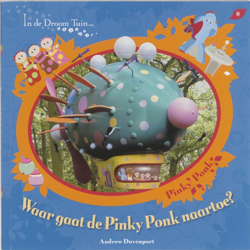 Waar gaat de Pinky Ponk naartoe book