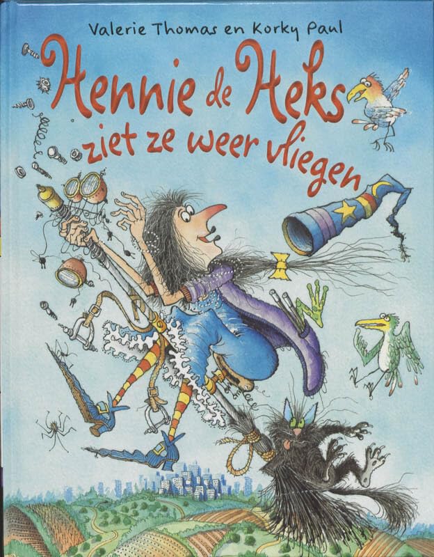 Hennie de heks ziet ze weer vliegen book